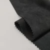 Free Sample Available Faux Leather Suede Fabric Black Scuba Suede Knitted Fabric