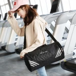 Free  Shipping samples fashion waterproof wholesale custom logo outdoor travel bag shoulder fitness bag