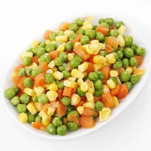 frozen carrot corn kernel and bean Frozen mixed vegetable Details