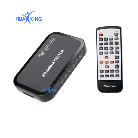 Full HD 1080P Media Player Support HDD/USB/SD Card with VGA
