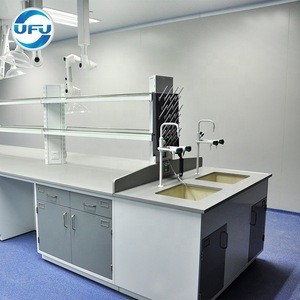 Full Steel Structure Chemistry Laboratory Table