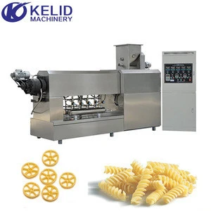 Fully Automatic Pasta Industrial Ditalini Spaghetti Conchiglie Macaroni Fusilli Penne Extruder Pasta Making Machine