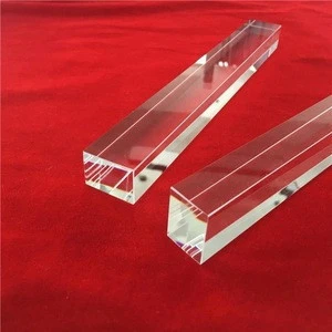 Fused silica prism rectangle optical glass block