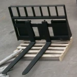 FUSHAN Skid Steer Loader Attachments Heavy Capacity Port Cargo Forklift Forks