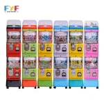 FYF double layers coin operated games candy gumball capsule toy gashapon vending machine