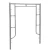 Import Galvanized painted pin lock frame scaffold system steel H frame scaffolding from China