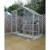 Garden Greenhouse Arc Roof Aluminium House Flat-Top Glass Sunroom