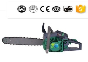 Gasoline chain saw with Oregon chains CE certificate