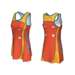 Girls Individual Design Sublimation Printed Netball Uniform Dress