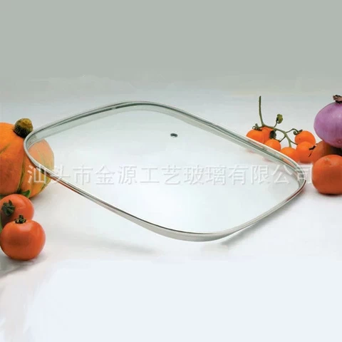 Glass Cover Fry G Type Square Lids Cookware Sets Pots Free-Standing Frying Pan Lid