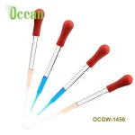 Glass Dropper Pipettes with Red Rubber Lab 0.5-5 ml glassware Pasteur pipette