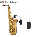 Glen Ralston Instrument microphone UHF Wireless for saxophone, trumpet, clarinet, horn microphone