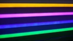 Global Sourcing Festival Colorful T8 RED led glass tube lights 18w RGB TUBE