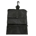 Golf Tee Pouch Ball Pouch Bag with Clip Zipper Pouch
