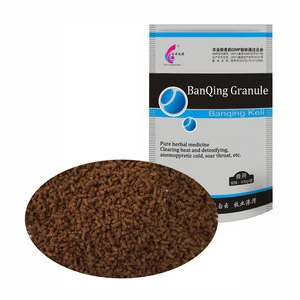 Good quality BanQing granule for animal herbal medicine for cough, fever, sore throat