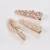 Import Good quality barrettes heart shape gold hair clip with pearls from China