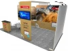Good Quality Frameless Custom Design Portable Direct Broadcast Exhibition Booth Stand
