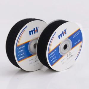 Grade A Factory Custom 25mm Self Adhesive Fastener Sticky Back to Back 100% Nylon Hook and Loop Tape in Roll 1 inch