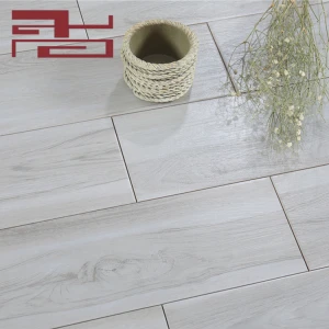gray non slip durable home wood ceramic floor  tile