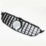 GT Style Black Front Bumper Grille For Mercedes Benz W205