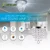 Import Guang zhou Hotel Supplies 15W WiFi Smart Mini Chandelier Ceiling Light LED Crystal Smart Home Light from China