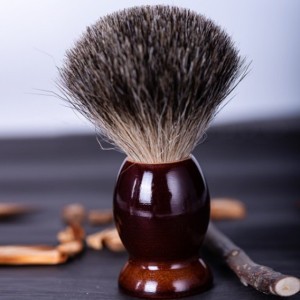 Hair Cutting Neck Duster Brush Wooden Handle Shaving Brush