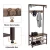 Import Hallway Wall  Coat Rack Wooden and metal coat rack coat rack stand in Living Room on Sale from China