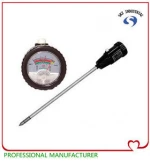 Hand-held portable soil ph moisture meter