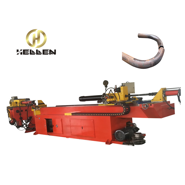 Hand Operated NC Steel Metal Tube Bender 3 Inches / DW114NC large diameter pipe bending machine for max pipe  4.5&#39;&#39;