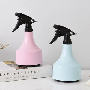 Hand Pressure Candy-Colored PP Plastic Watering  Can  500 ml Garden Watering Sprayer