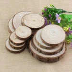 Hanging Wood Crafts Slice Wood Cut Pieces Rustic Decor Wood Log