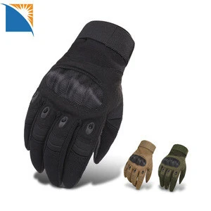 Hard Knuckle Motorbike Gloves Men Powersports Tactical Full Finger Gloves Touchscreen Motorcycle Racing Gloves