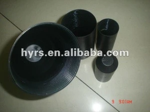 heat shrinkable cable end caps with spiral adhesive coating