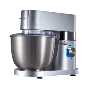 Heavy Duty Die Casting Aluminum 1200W5.5L Mixing Bowl Food Processor, Stainless Steel Multifunction Stand Kitchen Mixer Machine.
