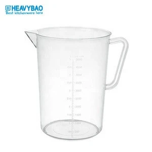 Heavybao High Quality Houseware Baking Tool Plastic Durable Cooking Tool PP Measuring Cup With Handle