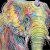 Import HELLOYEE Full Square/Round Drill &quot;Color elephant&quot; Embroidery Cross Stitch 5D DIY Diamond Painting from China