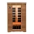 Import Hemlock wood one person far infrared sauna room hot sale dry sauna from China