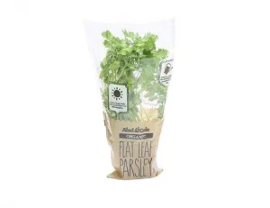 Herbaceous plant potting package flat leaf parsley,basil,mint,dill,thyme,sage,rosemary packing bag