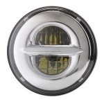 Hi-Lo Projector Led Motorcycle Headlight for Harley Davidson Touring Road Glide