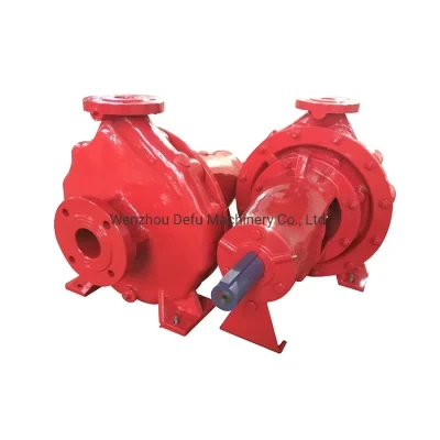 High Capacity End Suction Horizontal Electric Fire Fighting Water Pump