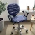 Import High elasticity detachable retractable washable rotary computer office chair cover dustproof removable dining chair cover from China