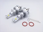 High Lumen LED Bulb Headlight long lifespan COB 2pcs Headlamp H4 High Low Beam Automotive Light Bulb Cheap Car LED Headlight