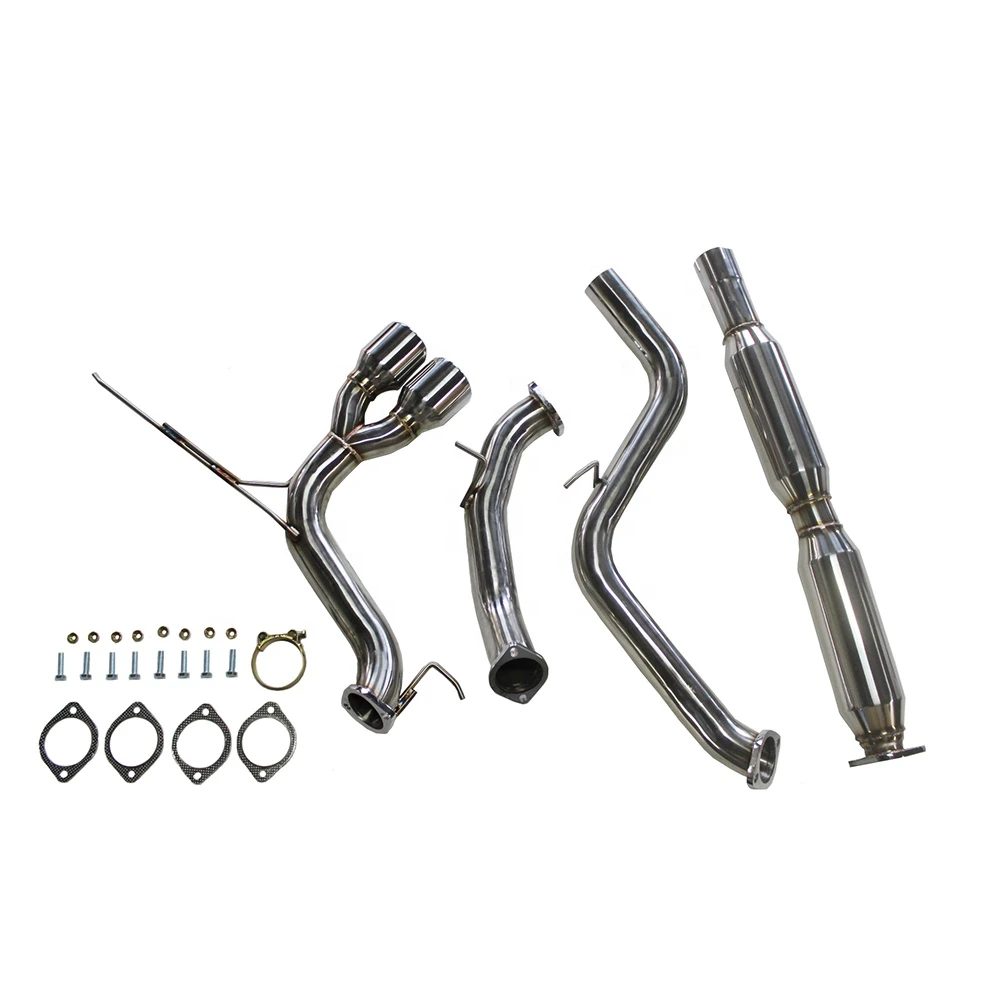 High Performance auto Exhaust Muffler Stainless Steel Exhaust Pipe
