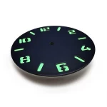 High Quality 36.5mm Super Luminous Watch Dial Parts Factory Price Custom Watch Dial