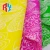 Import High quality 95% rayon 5% polyester white print flower slub fabric for kids clothes from China