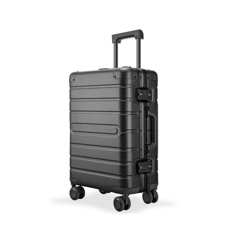 High Quality aluminum rolling travel  luggage