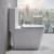 Import High quality chinese home hotel s-trap one piece sanitary ware ceramic closestool toilet bathroom commode wc toilet from China