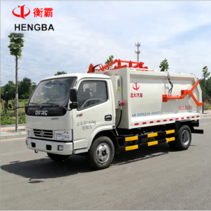 high quality Diesel compactor garbage truck sanitation truck for sale
