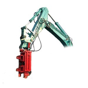 High quality Excavator Mounted Vibro Hammer, side clamp hammer, hydraulic pile driver in excavators