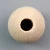 Import High quality fashion natural color round wooden bead for necklace from China
